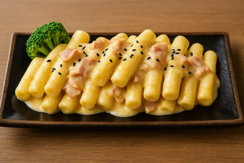 Tteok Bokki Carbonara